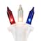 50ct. Red, White & Blue 4th of July Mini Light Set